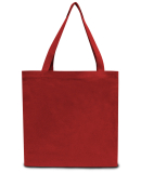 8503 Liberty Bags 12 Ounce Cotton Canvas Tote Bag in Red