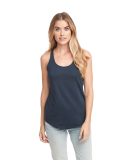 Next Level 6933 The Terry Racerback Tank in Midnight navy