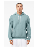 BELLA+CANVAS 3719 Unisex Cotton/Polyester Pullover in Heather blue lagoon
