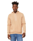 BELLA+CANVAS 3719 Unisex Cotton/Polyester Pullover in Heather sand dune
