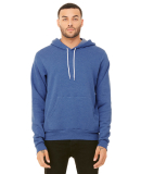 BELLA+CANVAS 3719 Unisex Cotton/Polyester Pullover in Heather true royal