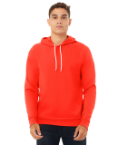 BELLA+CANVAS 3719 Unisex Cotton/Polyester Pullover in Poppy