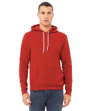 BELLA+CANVAS 3719 Unisex Cotton/Polyester Pullover in Red