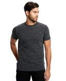 US2229 US Blanks Tri-Blend Jersey Tee in Tri charcoal