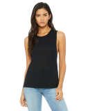 BELLA+CANVAS B8803  Womens Flowy Muscle Tank in Black