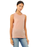 BELLA+CANVAS B8803  Womens Flowy Muscle Tank in Peach