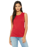 BELLA+CANVAS B8803  Womens Flowy Muscle Tank in Red