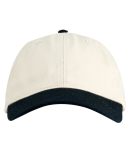 econscious EC7000 Organic Twill Dad Hat in Oyster/ black