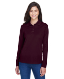 78192 Core 365 Pinnacle Ladies' Performance Long S in Burgundy