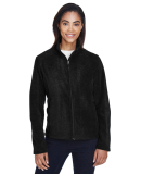 78190 Core 365 Journey  Ladies' Fleece Jacket in Black