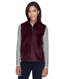 78191 Core 365 Journey  Ladies' Fleece Vest in Burgundy
