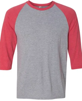 A6755 Anvil Adult Tri-Blend 3/4-Sleeve Raglan Tee  Catalog