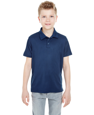 8210Y UltraClub® Youth Cool & Dry Mesh Piqué Pol in Navy