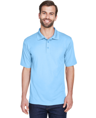 8210 UltraClub® Men's Cool & Dry Mesh Piqué Polo in Columbia blue