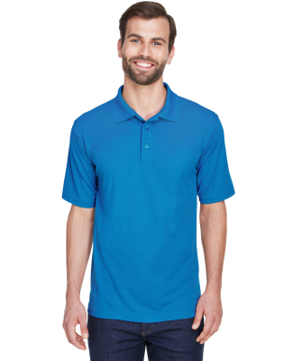 8210 UltraClub® Men's Cool & Dry Mesh Piqué Polo in Pacific blue