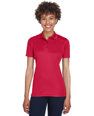 8210L UltraClub Ladies' Cool & Dry Mesh Piqué Pol in Cardinal