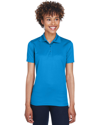 8210L UltraClub Ladies' Cool & Dry Mesh Piqué Pol in Pacific blue
