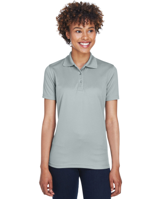 8210L UltraClub Ladies' Cool & Dry Mesh Piqué Pol in Silver
