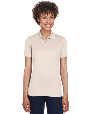 8210L UltraClub Ladies' Cool & Dry Mesh Piqué Pol in Stone