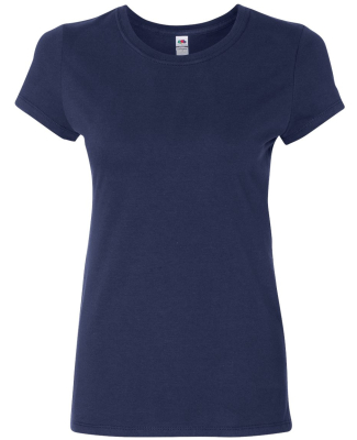 SFJ Fruit of the Loom Ladies' Sofspun™ Junior Fi ADMIRAL BLUE