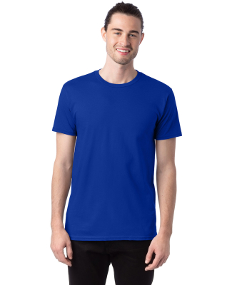 4980 Hanes 4.5 ounce Ring-Spun T-shirt in Deep royal