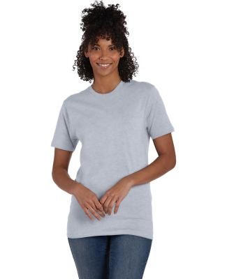 4980 Hanes 4.5 ounce Ring-Spun T-shirt in Silverstone heather