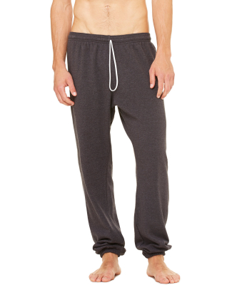 BELLA+CANVAS 3737 Unisex Fleece Sweats in Dark grey heather