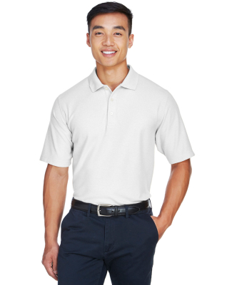 DG150 Devon & Jones Men's DRYTEC20 Performance Pol in White