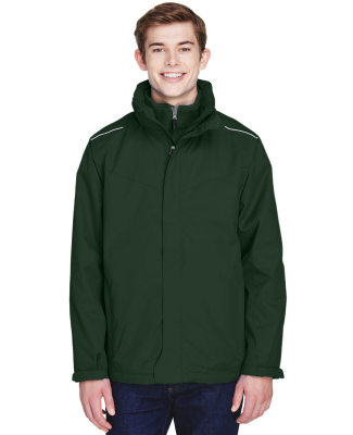 88205 Ash City - Core 365 Men's Region 3-in-1 Jack in Forest