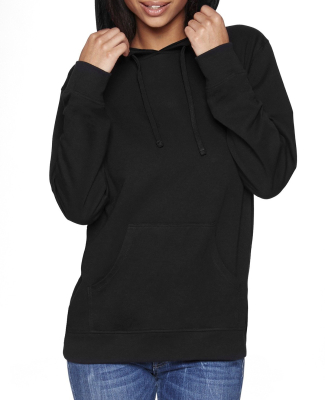 Next Level 9301 Unisex French Terry Pullover Hoody in Black/ Black