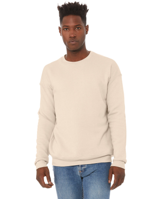 BELLA+CANVAS 3945 Unisex Drop Shoulder Sweatshirt in Heather dust