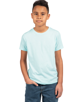 Next Level 3312 Boys CVC Crew Tee in Ice Blue