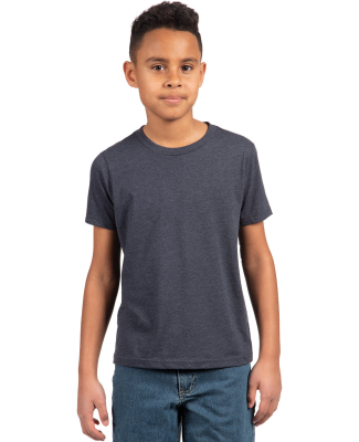 Next Level 3312 Boys CVC Crew Tee in Midnight Navy