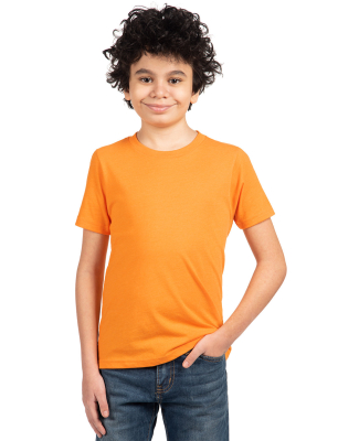 Next Level 3312 Boys CVC Crew Tee in Orange