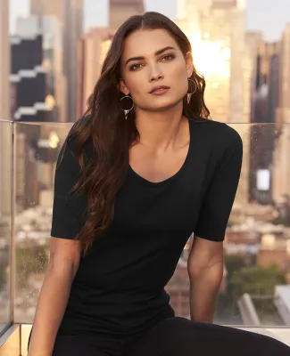 6756L Anvil Ladies' Triblend Deep Scoop Half-Sleeve T-Shirt Catalog