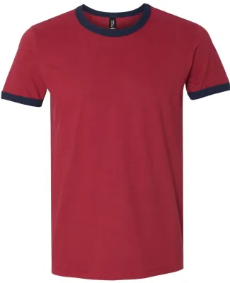 988AN Anvil Lightweight Ringer T-Shirt Catalog