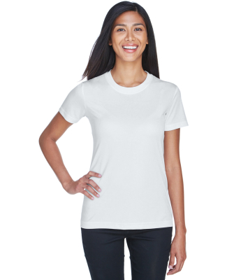UltraClub 8620L Ladies' Cool & Dry Basic Performa in White