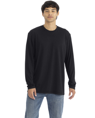 6071 Next Level Men's Triblend Long-Sleeve Crew Te in Indigo