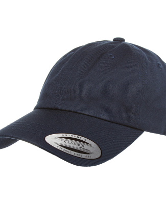 Yupoong 6245CM Unstructured Classic Dad Hat in Navy