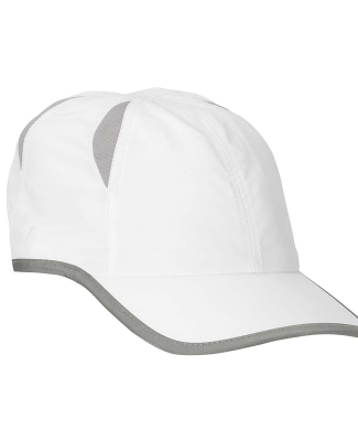 BA514 Big Accessories Performance Cap in White