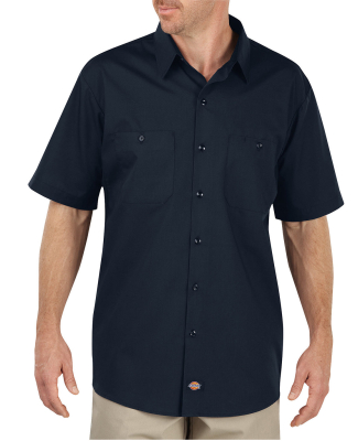 LS516 Dickies 4.25 oz. WorkTech with AeroCool Mesh in Dark navy