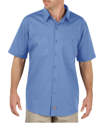 LS516 Dickies 4.25 oz. WorkTech with AeroCool Mesh in Light blue
