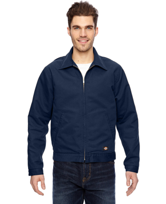 LJ539 Dickies 10 oz. Industrial Duck Jacket in Navy