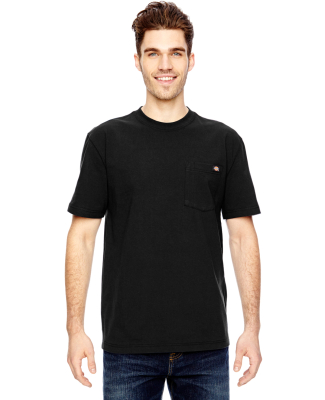 WS450 Dickies 6.75 oz. Heavyweight Work T-Shirt in Black
