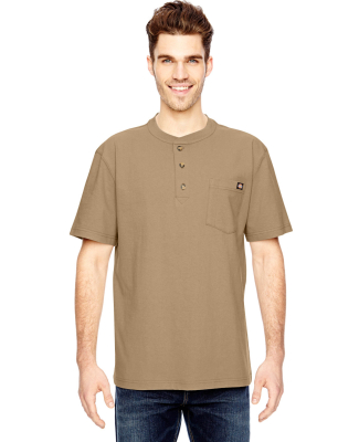 WS451 Dickies Heavyweight Work Henley in Desert sand