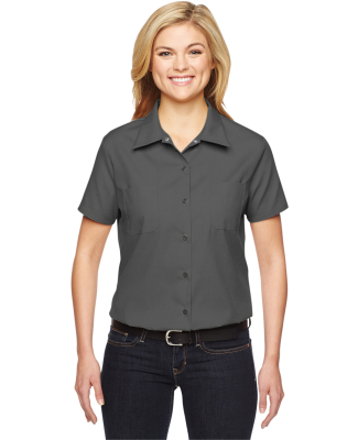 FS5350 Dickies Ladies' Industrial Shirt in Dark charcoal