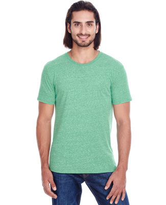 102A Threadfast Apparel Unisex Triblend Short-Slee in Green triblend