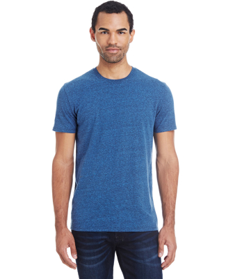 102A Threadfast Apparel Unisex Triblend Short-Slee in Royal black triblend