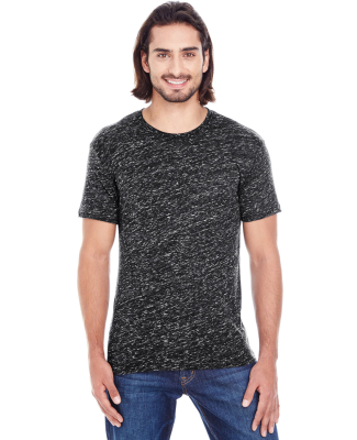 104A Threadfast Apparel Men's Blizzard Jersey Shor in Black blizzard