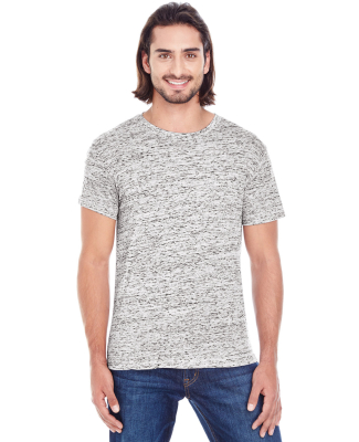 104A Threadfast Apparel Men's Blizzard Jersey Shor in Silver blizzard